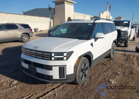 2025 Hyundai Santa Fe Hybrid Sel из США, поврежденный, VIN 5NMP24G15SH057117